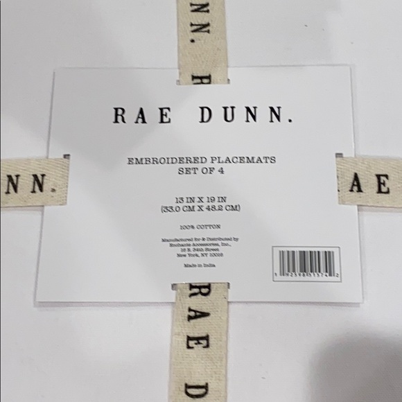 Rae Dunn Blessed Placemats - Picture 3 of 3